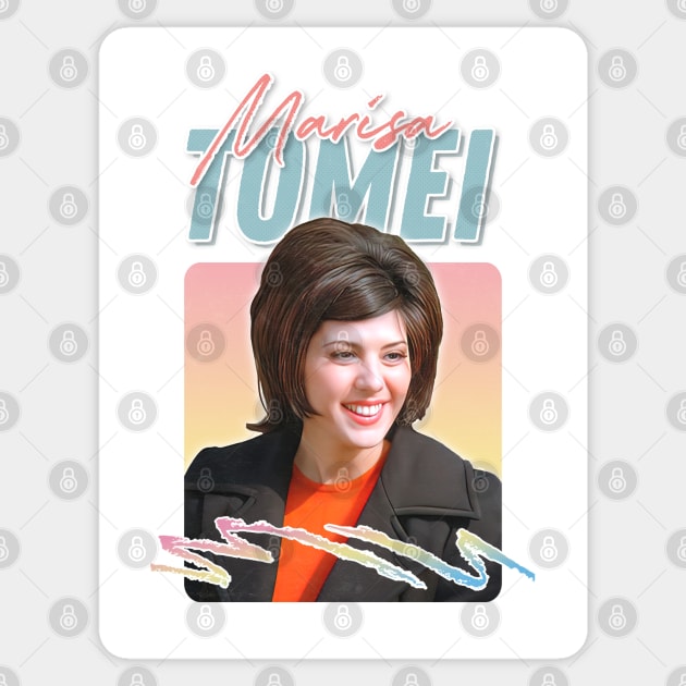 Marisa Tomei / / 90s Fan Aesthetic Artwork Sticker by DankFutura